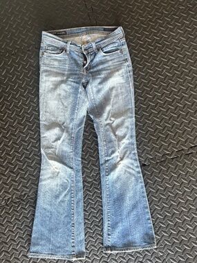 Low rise flare jeans for petite